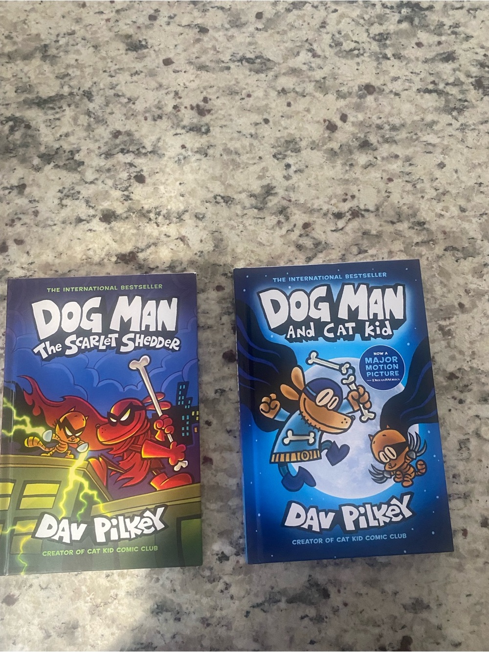 Dog Man lot of 2 books (Like New)
